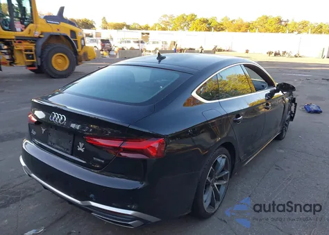 2023 Audi A5 Sportback Premium Plus 45 Tfsi S Line Quattro S Tronic from USA, damaged, VIN WAUFACF57PA045854